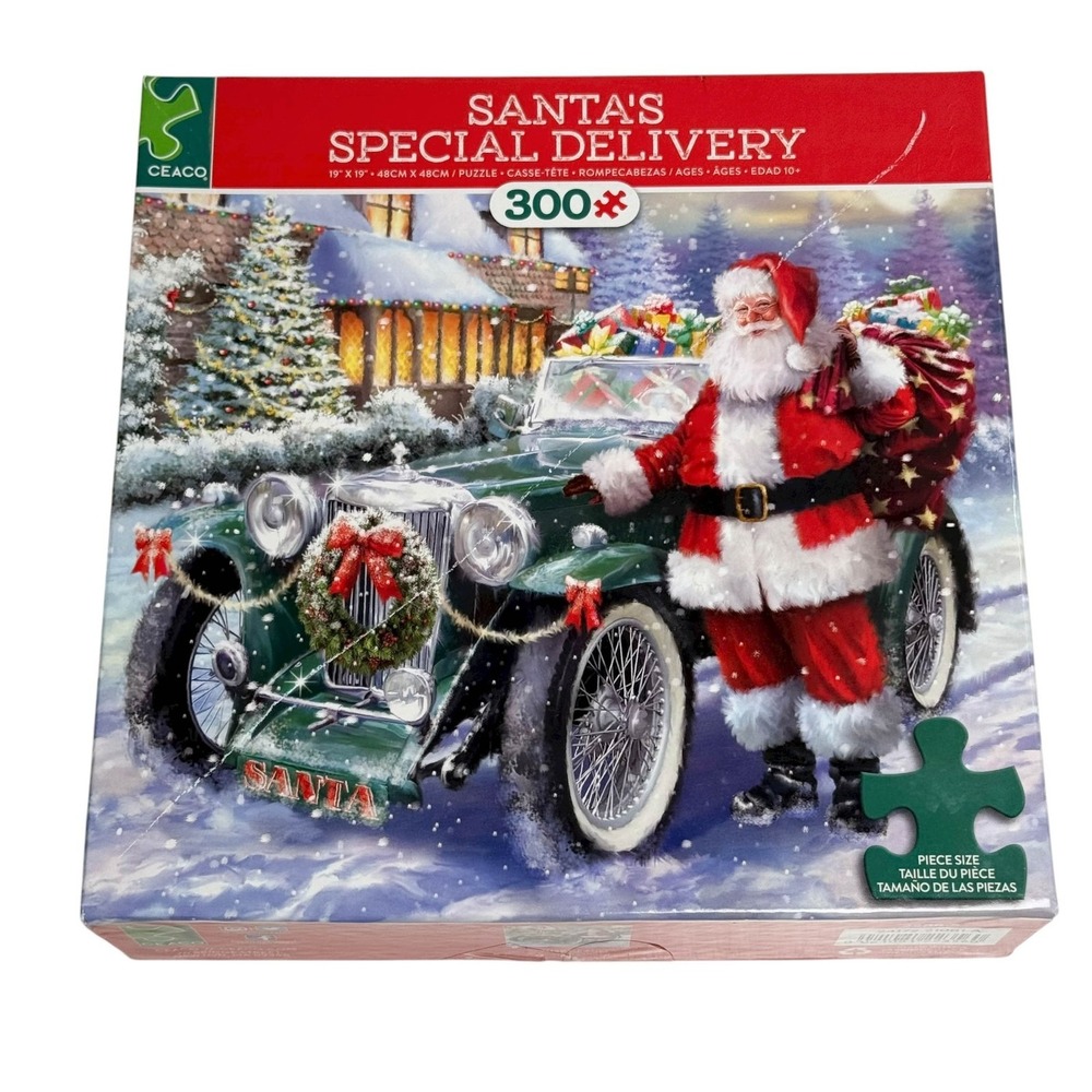 Ceaco Santa's Special Delivery 300 Pieces Puzzle Complete